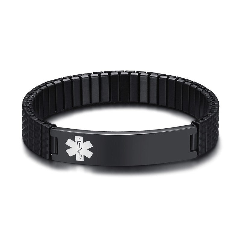 Pulsera con logo médico