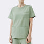 Medical Staff Scrub Women Short-sleeved Doctor Surgical Gown Operating Room Scrub Suit