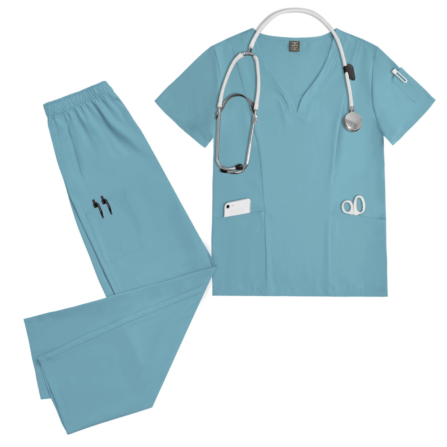 Surgical Gowns Scrub Suits For Operating Rooms Breathable Medical Uniforms Doctors Scrubs Nurses Scrub