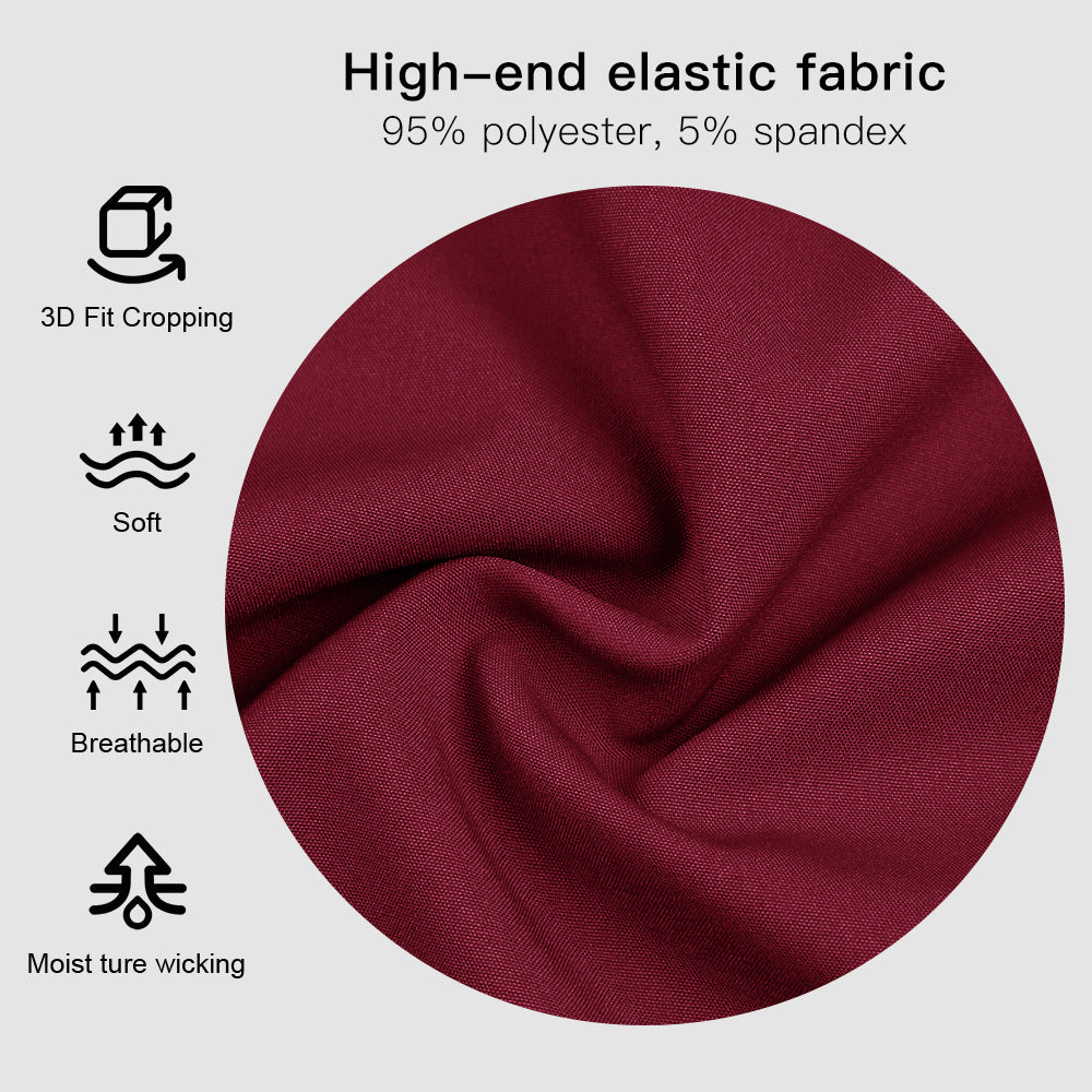 V-neck High-elasticity Scrub Top And Pants Set For Medical And Lab Use