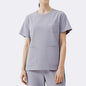 Medical Staff Scrub Women Short-sleeved Doctor Surgical Gown Operating Room Scrub Suit